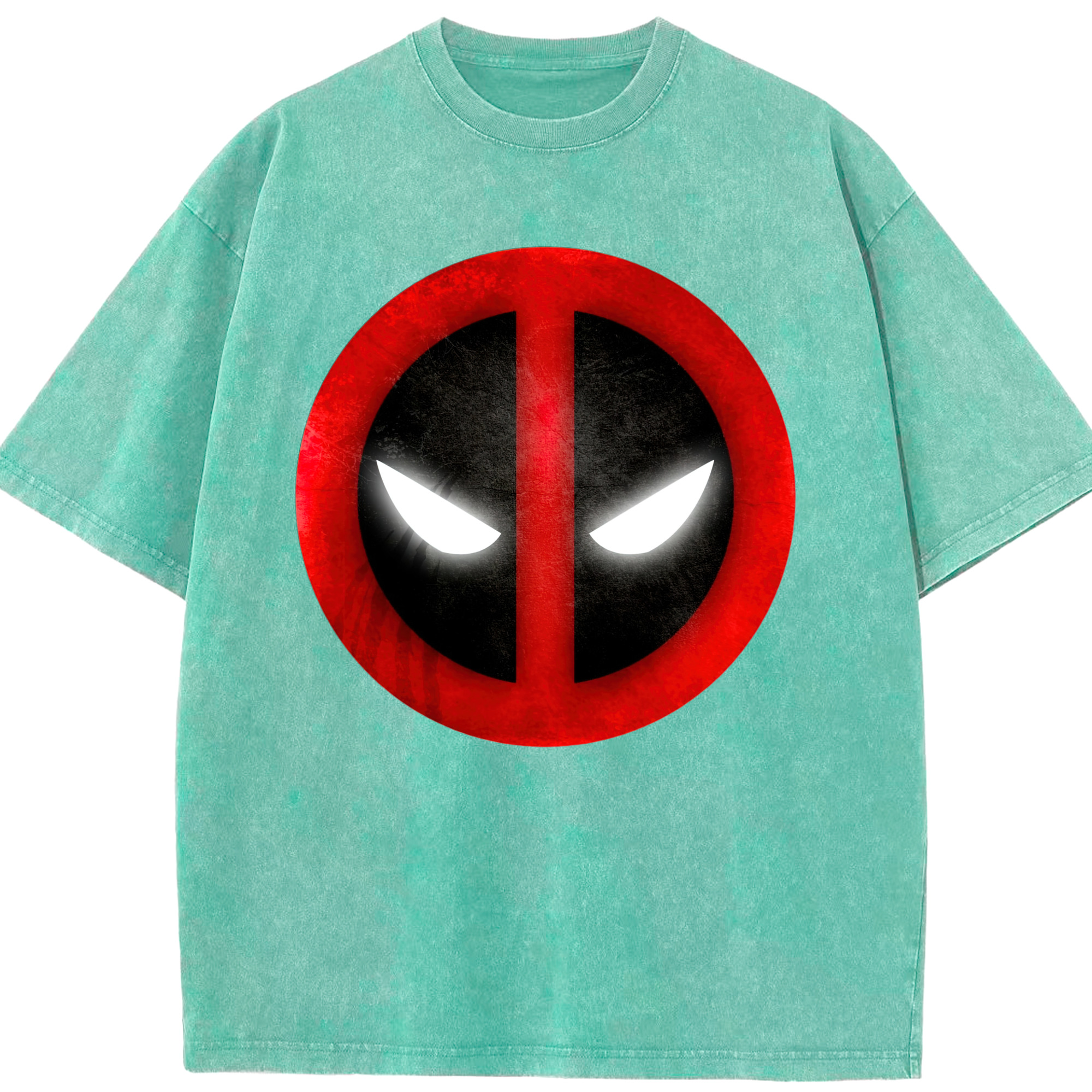 （画像用） Deadpool デッドプール 綿100% ヴィンテージ風 半袖Tシャツ（フロントプリント）